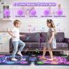 Dance Mat Toys for 3-12 Year Old Girls Boys, Dance Mat for Kids with Light Up 12-Buttons & 5 Game Modes, 2 Player Electronic Dance Pad Toys, Birthday Xmas Gifts for 3 4 5 6 7 8 9 10+ Year Old Kids view 4