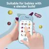 Cute Animal Pretend Play Kids Toy Phone - Interactive Musical Learning Smartphone with Buttons & Animal Sounds, Educational Role Play Gift for Boys Girls view 4