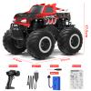 HOMETALL Amphibious Remote Control Car Monster Truck Toys - 1:16 All Terrain RC Trucks High Speed RC Cars with Crashworthy Body,Off- Road Electric Vehicle Kid Toys for Boys and Girls,Age 6+,Red view 2