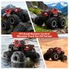 HOMETALL Amphibious Remote Control Car Monster Truck Toys - 1:16 All Terrain RC Trucks High Speed RC Cars with Crashworthy Body,Off- Road Electric Vehicle Kid Toys for Boys and Girls,Age 6+,Red view 4