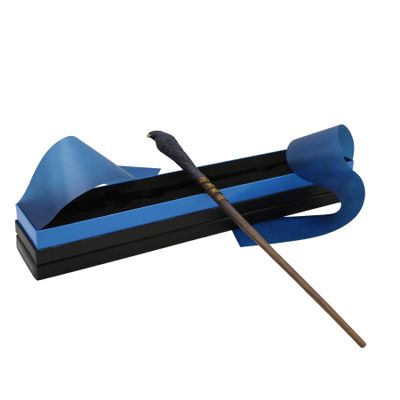 Harry Potter Ravenclaw Mascot & Traits Wand - Second Edition Collectible Wand with Eagle Sculpture & Quote - 14 Premium Display Box - Ideal for Fans & Collectors - Not a Toy