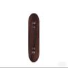 LANTWIT Wooden Fingerboard, Handmade Solid Wood Mini Skateboard, DIY Trick Toy for Teens, Collectors, Skaters, Dark Brown view 1
