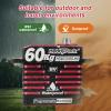 HobbyPark Direct Powered Waterproof High Torque RC Steering Servo 828oz-in 60kg Standard Servo Brushless Motor All Metal Gears High Speed HV 8.4-16.8V 180 for RC Car Crawler Truck Buggy Short Course view 2
