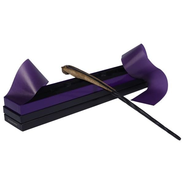Harry Potter Golden Snitch Wand - 18" Collectible Wizarding Wand - Gold Detailing & Deluxe Display Box - Inspired by Quidditch Ball - Fan & Collectors Souvenir - Not a Toy