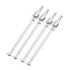 8pcs/Set Drive Shaft 89.5mm Dogbones 08029 & 02033 Stub Wheel Axle Compatible with RC Redcat Volcano Epx HSP 1/10 Model Car 94111 94108(Silver) view 2