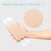 2pcs Venipuncture IV Injection Training Pad Model, Silicone Human Skin Suture Training Model, Injection Practice Pad view 2