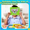 Alphabet ABC Flash Cards with Animal Masks, 26 Giant Animal mask Alphabet Cards, nteractive Education Games, Uppercase & Lowercase Learning GamesColorful Mask Flashcards view 3