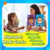 Alphabet ABC Flash Cards with Animal Masks, 26 Giant Animal mask Alphabet Cards, nteractive Education Games, Uppercase & Lowercase Learning GamesColorful Mask Flashcards view 4