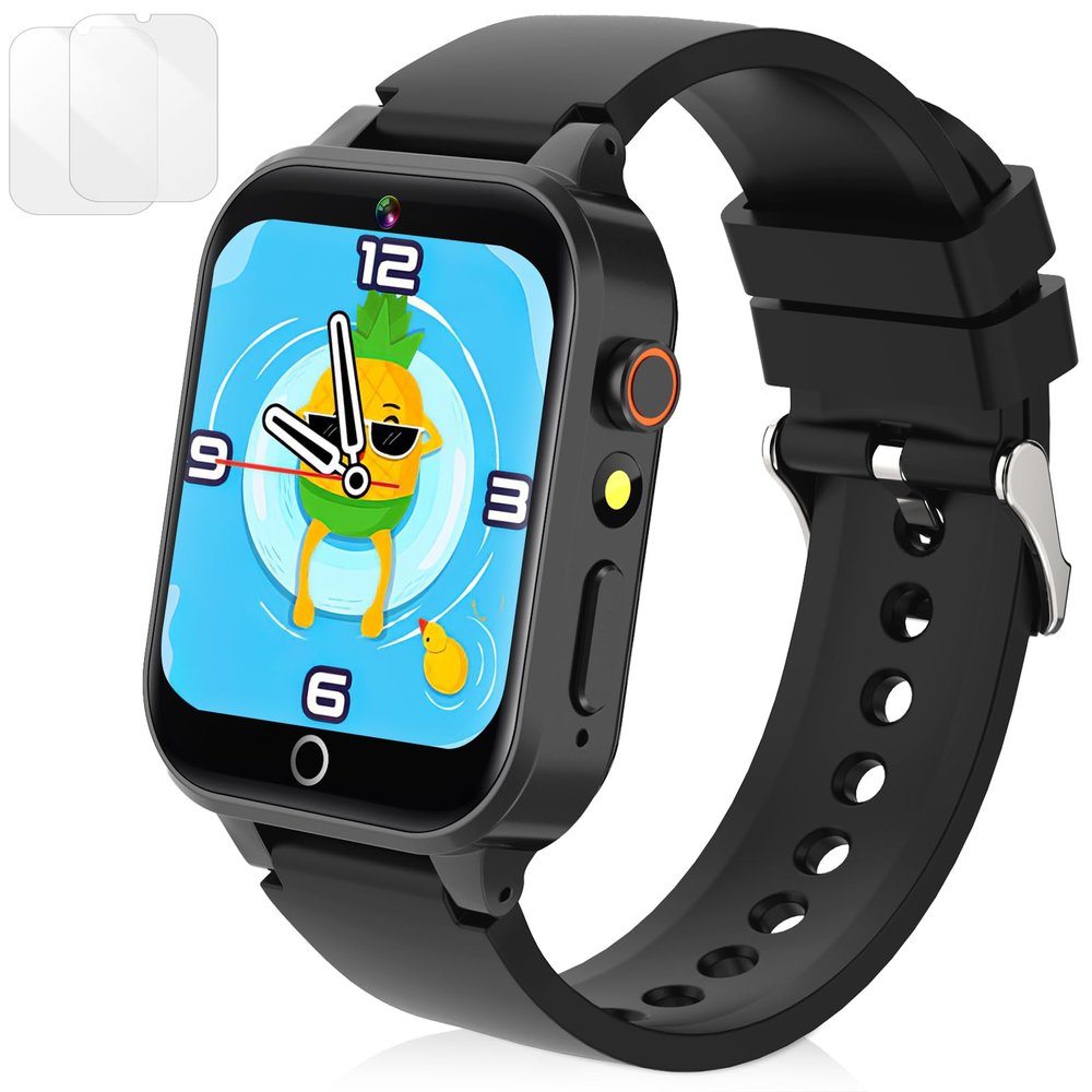 Zeacool Kids Smart Watch, Smart Watch Toys with 39 Games, Camera Video Recorder Music Alarm Calculator Calendar Pedometer Stopwatch Flashlight Gift Toys for 3-12 Years Old Boys and Girls (Black)