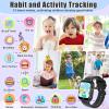 Zeacool Kids Smart Watch, Smart Watch Toys with 39 Games, Camera Video Recorder Music Alarm Calculator Calendar Pedometer Stopwatch Flashlight Gift Toys for 3-12 Years Old Boys and Girls (Black) view 3