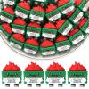 50 Pcs Mini Rubber Dumpster Fire Gifts Positive Inspirational Dumpster Emotional Fire Figures Bulk Motivational Decorations and Encouragement Appreciation Gift for Teacher Coworker Staff view 1