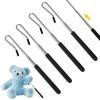 4 PCS 8-21 inch Adjustable Puppet Handles Arm Control Rod, Metal Puppet Stick Accessory for Puppets Arm or Full Body (4pcs) view 1