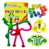 Xinkentoo Telescopic Suction Cup Toy, Pop Tube Sensory Fidget Toys for Autism, Airplane Travel Essentials, Educational Fidget Toys, Great Idea for Boys and Girls (Multi-Fidget Toy Packs) view 1