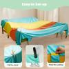 Birodeko Blanket Fort Building Kit for Kids, Portable Playhouse Play Tent Fort with CPC Certification, Indoor/Outdoor Air Tent Fort for Kids Age 4-8 8-12 view 4