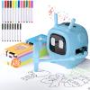 Art Enlightenment Drawing Robot: Educational Interactive Learning Toy for Kids - Auto Painting Machine with 192 Cards & Pens - Montessori Gifts for 3-8 Year Old view 1