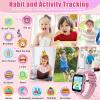 Zeacool Kids Smart Watch, Smart Watch Toys with 39 Games, Camera Video Recorder Music Alarm Calculator Calendar Pedometer Stopwatch Flashlight Gift Toys for 3-12 Years Old Boys and Girls (Pink) view 3