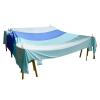 Birodeko Blanket Fort Building Kit for Kids, Portable Playhouse Play Tent Fort with CPC Certification, Indoor/Outdoor Air Tent Fort for Kids Age 4-8 8-12 view 1