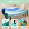 Birodeko Blanket Fort Building Kit for Kids, Portable Playhouse Play Tent Fort with CPC Certification, Indoor/Outdoor Air Tent Fort for Kids Age 4-8 8-12 view 4