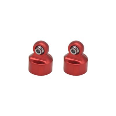 FLMLF Aluminum 8mm Shock Upper Support Arm 2pcs Red For 1/5 HPI Baja 5B 5T 5Sc ROVAN KM RC Car Truck