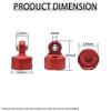 FLMLF Aluminum 8mm Shock Upper Support Arm 2pcs Red For 1/5 HPI Baja 5B 5T 5Sc ROVAN KM RC Car Truck view 2