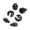 FLMLF Aluminum 8mm Shock Absorber Base Upper and Lower Shock Mounting Arm Kit Black For 1/5 HPI Baja 5B 5T 5SC SS ROVAN KM RC CAR Truck view 3