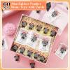 90 Pcs Positive Gifts Set You Rock Gift Include 30 Mini Rubber Rock Figures 30 Positive Cards 30 Package Bags Inspirational Gifts for Being Awesome Friend Employee Coworker Staff Teacher Team view 3