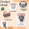 90 Pcs Positive Gifts Set You Rock Gift Include 30 Mini Rubber Rock Figures 30 Positive Cards 30 Package Bags Inspirational Gifts for Being Awesome Friend Employee Coworker Staff Teacher Team view 4