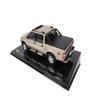 - 1/43 Scale Model car Compatible with Chevrolet S-10 Deluxe 2.5 Double Cabin 2009 Brown CH13 view 3