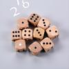 10Pcs Wooden D6 Dice Set, 20mm Round Corner, 6 Sided Gaming Dice for Adults Standard Game Dice view 2