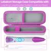 Lebakort Storage Case Compatible with LeapFrog LeapReader System Learn-to-Read (Gray+ Sky Blue Case) view 3