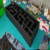 36x13ft Black Inflatable Halloween Haunted House Maze Outdoor Inflatable Maze Laser tag Arena11x4m with Removable roof and Blower view 1