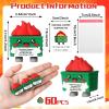 180 Pcs Positive Gifts Set Dumpster Trash Shape Fire Gift 60 Mini Rubber Dumpster Figures 60 Positive Cards 60 Package Bag Inspirational Gift Being Awesome Friend Employee Coworker Staff Teacher Team view 2