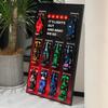 iLuane Display Wallboard for 66802, Display Frame for 10 Cars, Ideal for Adult Collectors, Home & Office Wall Mount, Style B(Cars Not Included) view 1
