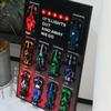 iLuane Display Wallboard for 66802, Display Frame for 10 Cars, Ideal for Adult Collectors, Home & Office Wall Mount, Style B(Cars Not Included) view 3