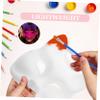 12pcs DIY Paintable Blank Masquerade Masks Paper Pulp Cat Animal Styles for Birthday Carnival School Party Handcraft Crafting Supplies view 4