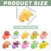 CRAFTYMELODY 20pcs Mini Resin Luminous Turtle Figurines Fruit and Vegetable Series Turtle Mini Model Miniature Bulk Micro Landscape Dollhouse Accessories Pretending Prop Decorations for Garden Home view 2