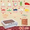 WOODMAM Pizza Toy Set, Montessori Realistic Play Food with Oven Box, Educational Learning Toys for Preschoolers Toddlers Age 3 4 5 6, Christmas Birthday Gift for Kids view 3