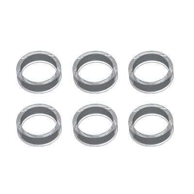 6Pcs Invisible Elastic Rocker Protective Guard Rings for Controller Silicone Joystick Protectors Wear Joystick Wear Rings