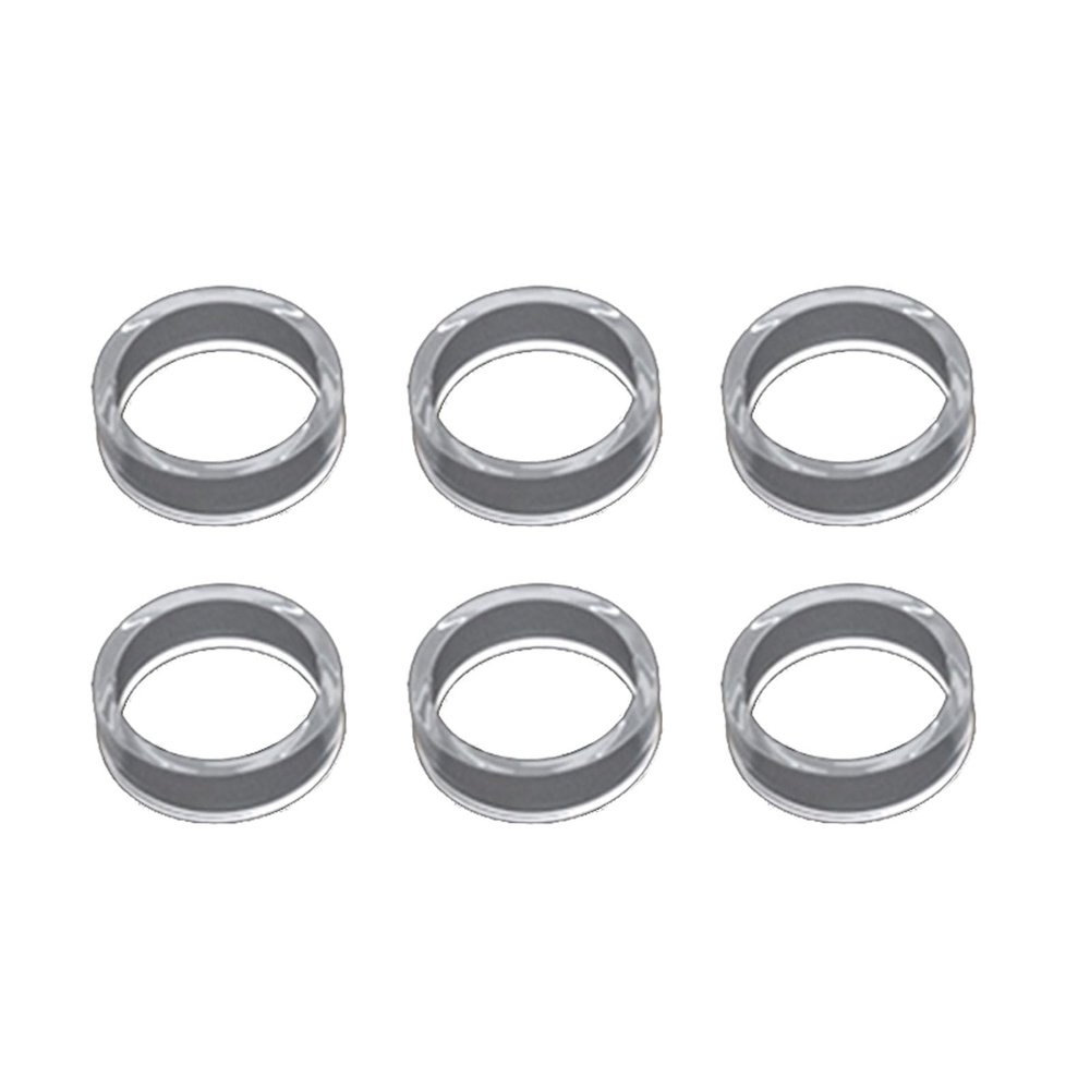 6Pcs Invisible Elastic Rocker Protective Guard Rings for Controller Silicone Joystick Protectors Wear Joystick Wear Rings