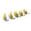 RC Boat CNC Aluminum Alloy Propeller Pair 7075 High Speed CW CCW Propellers Pitch 1.6 Gold 4mm/4.76mm Shaft Hole(4.76mm,44mm) view 3