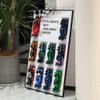 iLuane Display Wallboard for 66802, Display Frame for 10 Cars, Ideal for Adult Collectors, Home & Office Wall Mount, Style A(Cars Not Included) view 1
