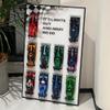 iLuane Display Wallboard for 66802, Display Frame for 10 Cars, Ideal for Adult Collectors, Home & Office Wall Mount, Style A(Cars Not Included) view 4
