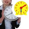 Garende Teaching Clock Life Skills Training Games Telling Time Early Education for Boys and Girls Preschool Homeschool Children, 24Hrs view 2
