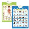 Alphabet Poster for Kids with Sound & Learning Modes, Electronic Wall Chart to Learn Arabic Letters, Numbers, and Words - Ideal Educational Tool (#16) view 1