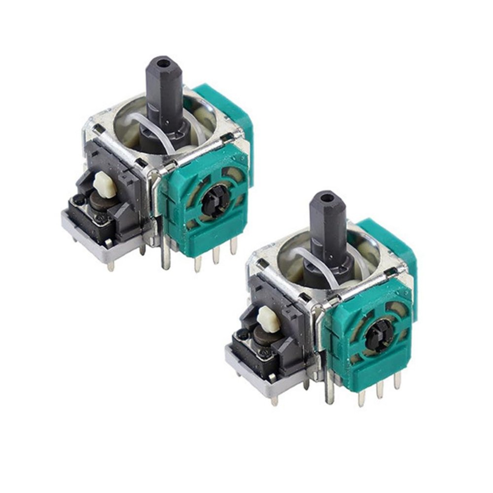 1 Pair Controller Joystick Thumb Stick Joysticks/Analog Caps Repair Part Gaming Accessories for Game Controller Joystick Ergonomic Design