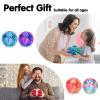 4Pcs Gear Ball 3D Printed Cube Fidget Toy,Gear Sphere Fidget Toys,Sensory Toys for Stress and Anxiety Relief, Desk Toy Fidget Spinners,Stocking Stuffers for Adults & Kids Gift (Multicolor Set-4pcs) view 4