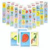3 Diamonds Traditional Mexican Jumbo Loteria Card Game Set, 10 Tablas, 40 Cards, Classic Bingo Style Family Board Game, Colorful Illustrated Cards Jumbo Size L 10 x H 15 view 2
