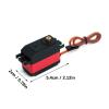 12kg Heavy Duty Metal Gear Servo Digital Motor 12KG Metal Gear Large Torqued Short Body 180/270/360 Degree Industrial Automation Servo Motor view 3