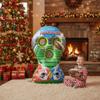 52" Inflatable Football Target Toss Game for Kids - Large Indoor Outdoor Party Games & Football Toys with 2 Laced Footballs & Pump - Quarterback Training Sports Gifts for Boys Ages 3 4 5 6 7 8-12 view 3