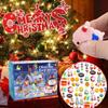 Christmas Advent Calendar Surprise Box, 24 Days Holiday Countdown Gift Box with Random Small Toys, Christmas Stress Relief Blind Box view 2